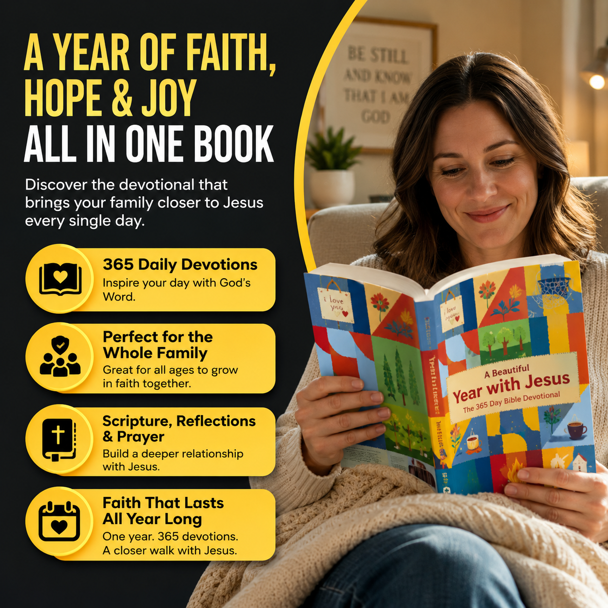 Year with Jesus: The 365 Day Bible Devotional book