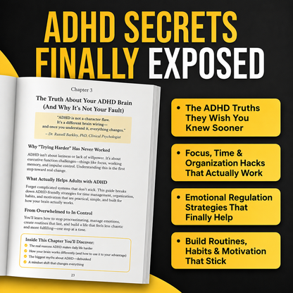 The ADHD Field Guide for Adults