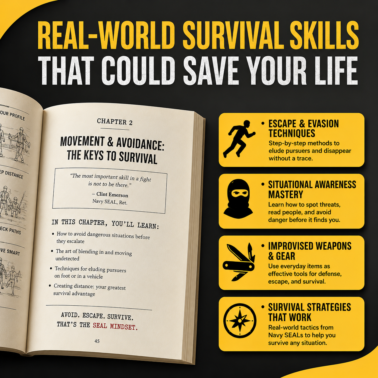 100 Deadly Skills Book
