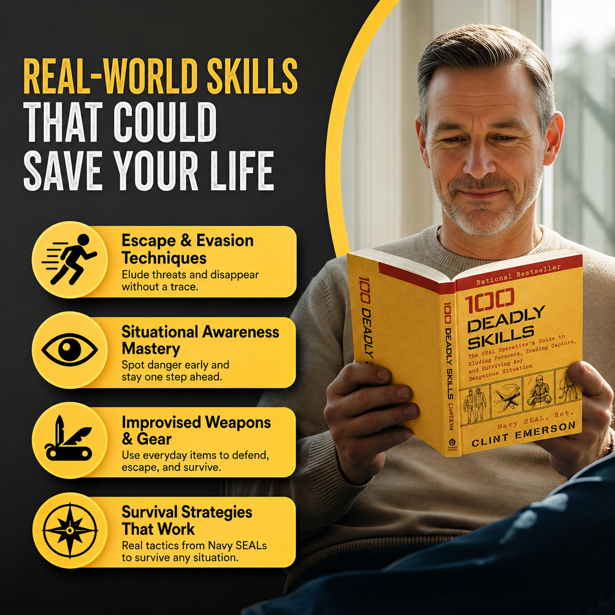 100 Deadly Skills Book